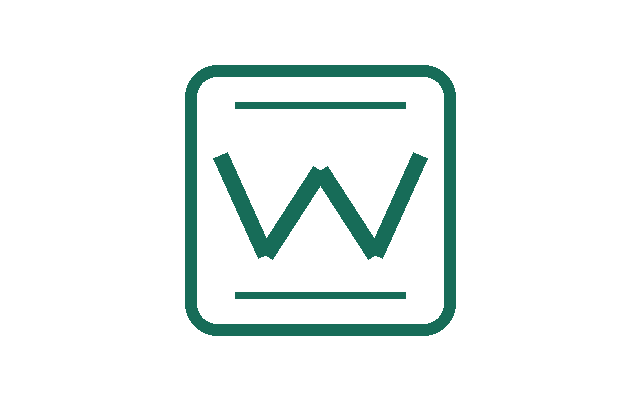 Original sample: dark green geometric artwork on a white background